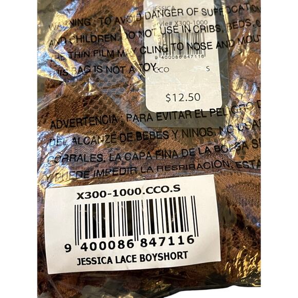 Frederick's of Hollywood Jessica Lace Boyshort -‎ Small - Picture 5 of 5